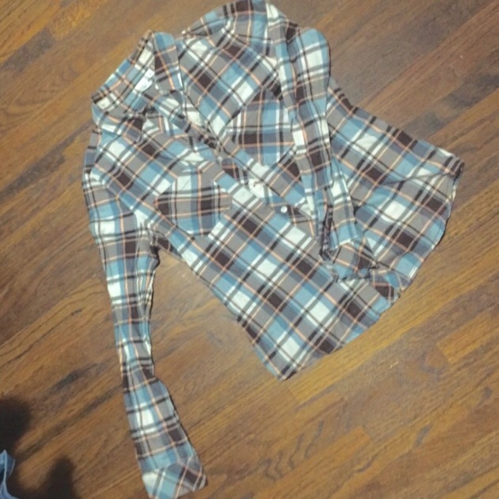 BP Cotton Plaid Button Down
