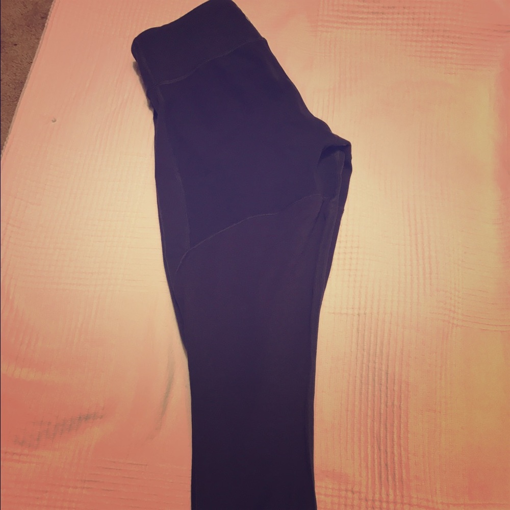 Dark purple crop lululemon pants