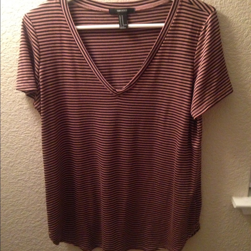 Forever 21 stripe shirt