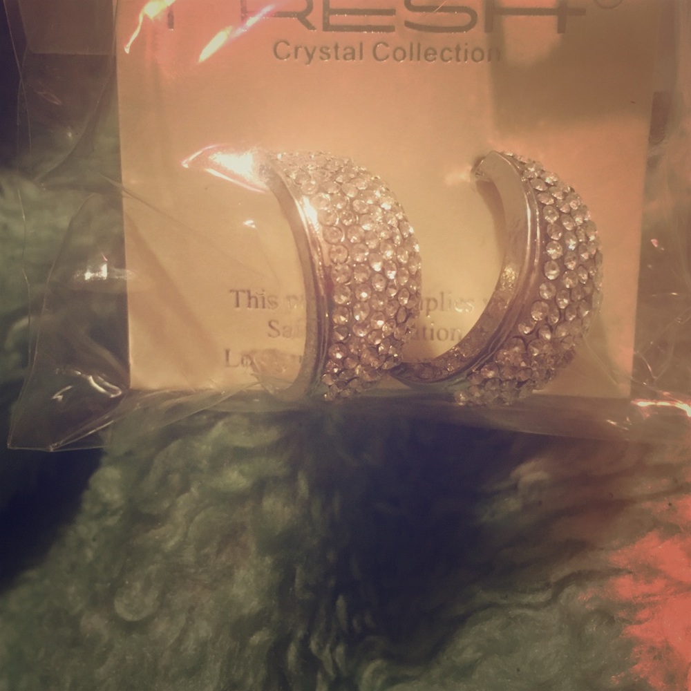 Crystal earrings