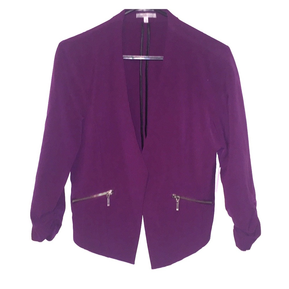 NWT Plum blazer