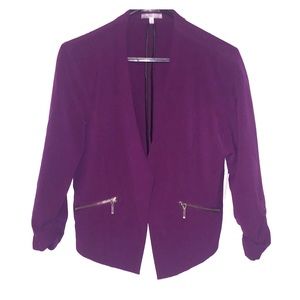 NWT Plum blazer