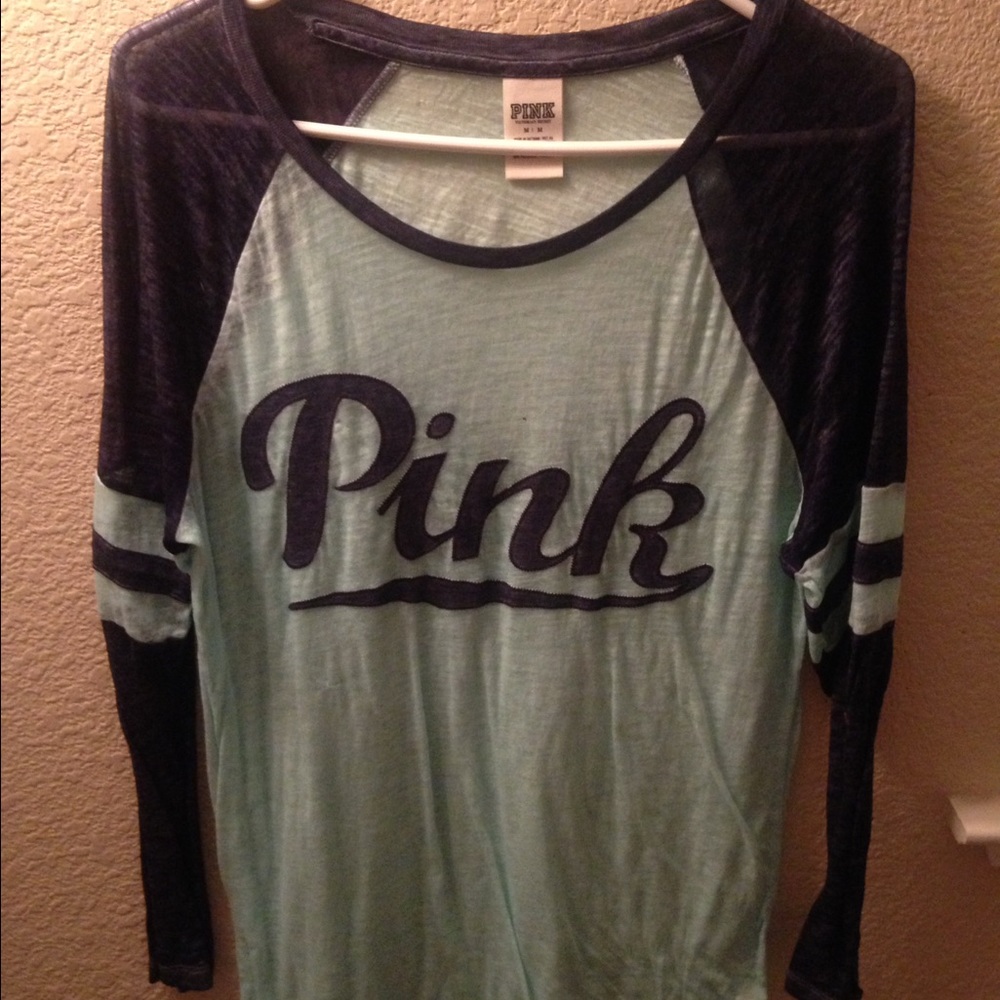 PINK Baseball Tee