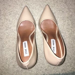 Gently Worn Steve Madden Nude Pumps