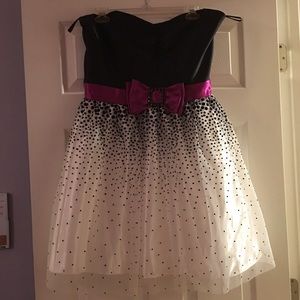 Strapless Homecoming/Prom Dress