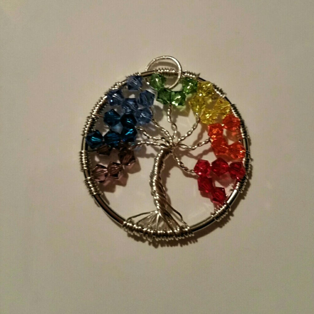 Chakra Tree of Life Pendant