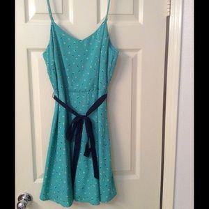 "NWT" Mint Spg. Sailboat Prt Dress