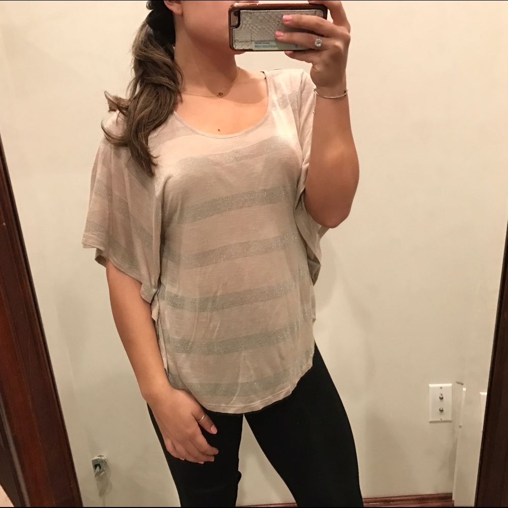 Flowy Striped Top - NWT
