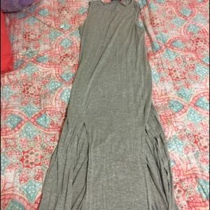 Long Maxi Dress!! With leg slit