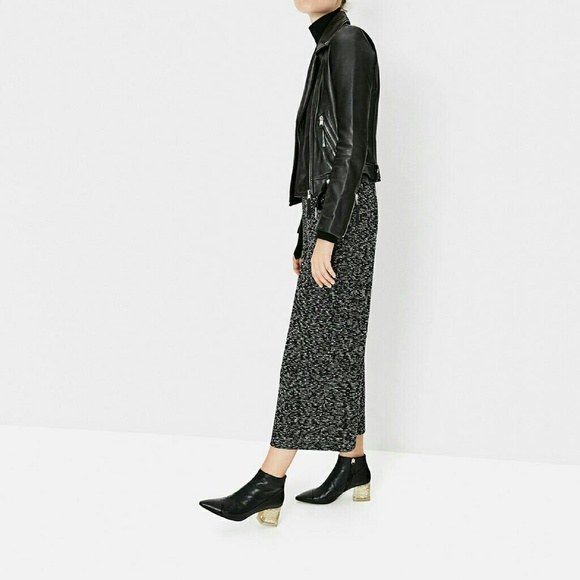 Zara leather ankle boots (5111) - Picture 2 of 4