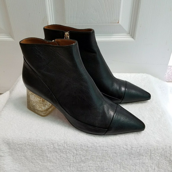 Zara leather ankle boots (5111) - Picture 4 of 4