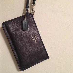 ✨Coach Sparkle Wristlet✨