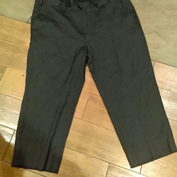 GS Men's Cropped Dress Slacks 50/28 - Picture 2 of 3