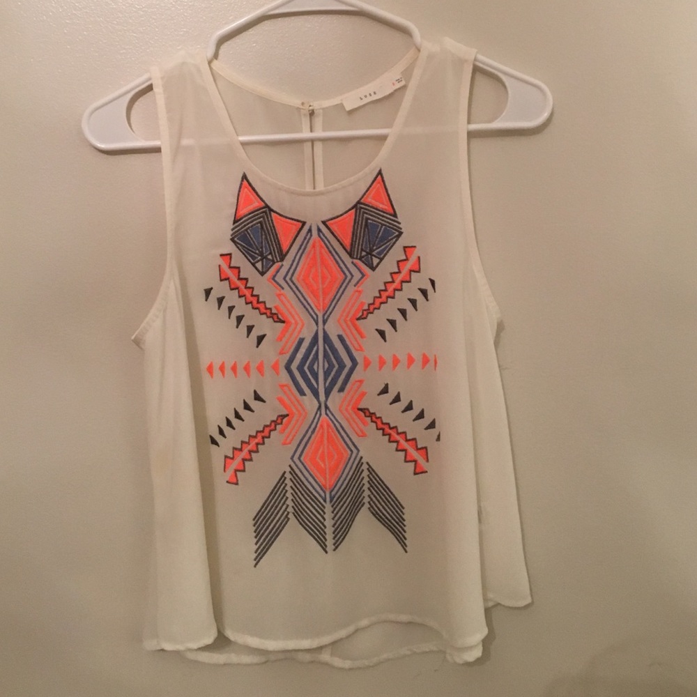 cute, patterned tank top