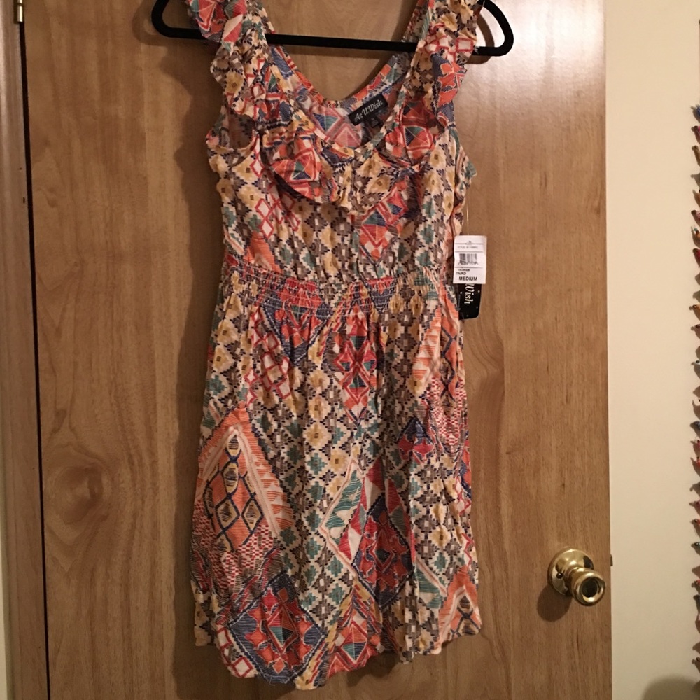 As U Wish brand dress. Juniors size medium