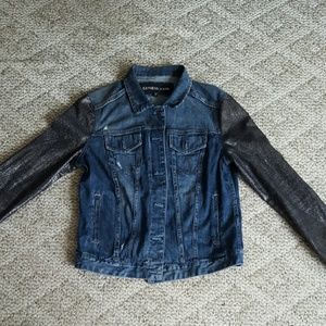 Womens Express Denim jacket sz Medium