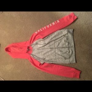 Hollis tee Zip Up Hoodie