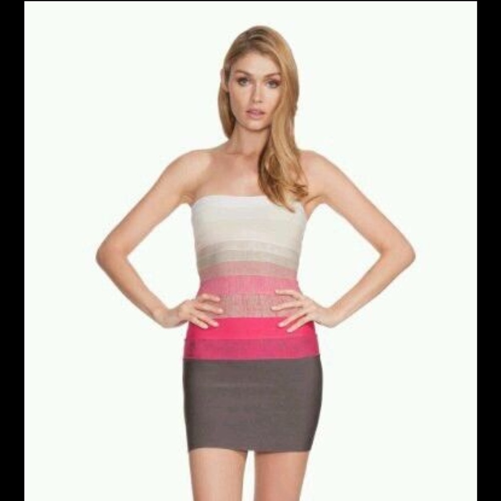 Beautiful Color Block Marciano Bandage Dress - image 1