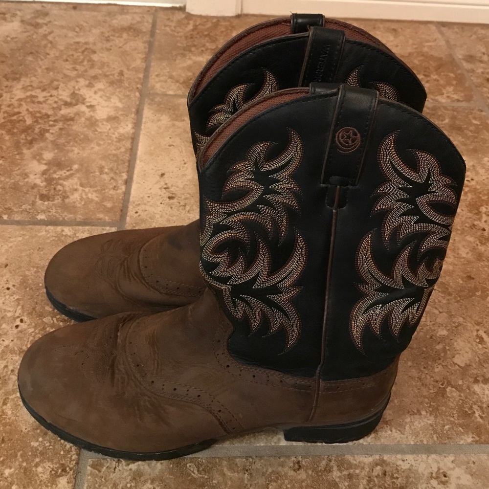 Justin Work Boot George Strait Edition Size 10.5