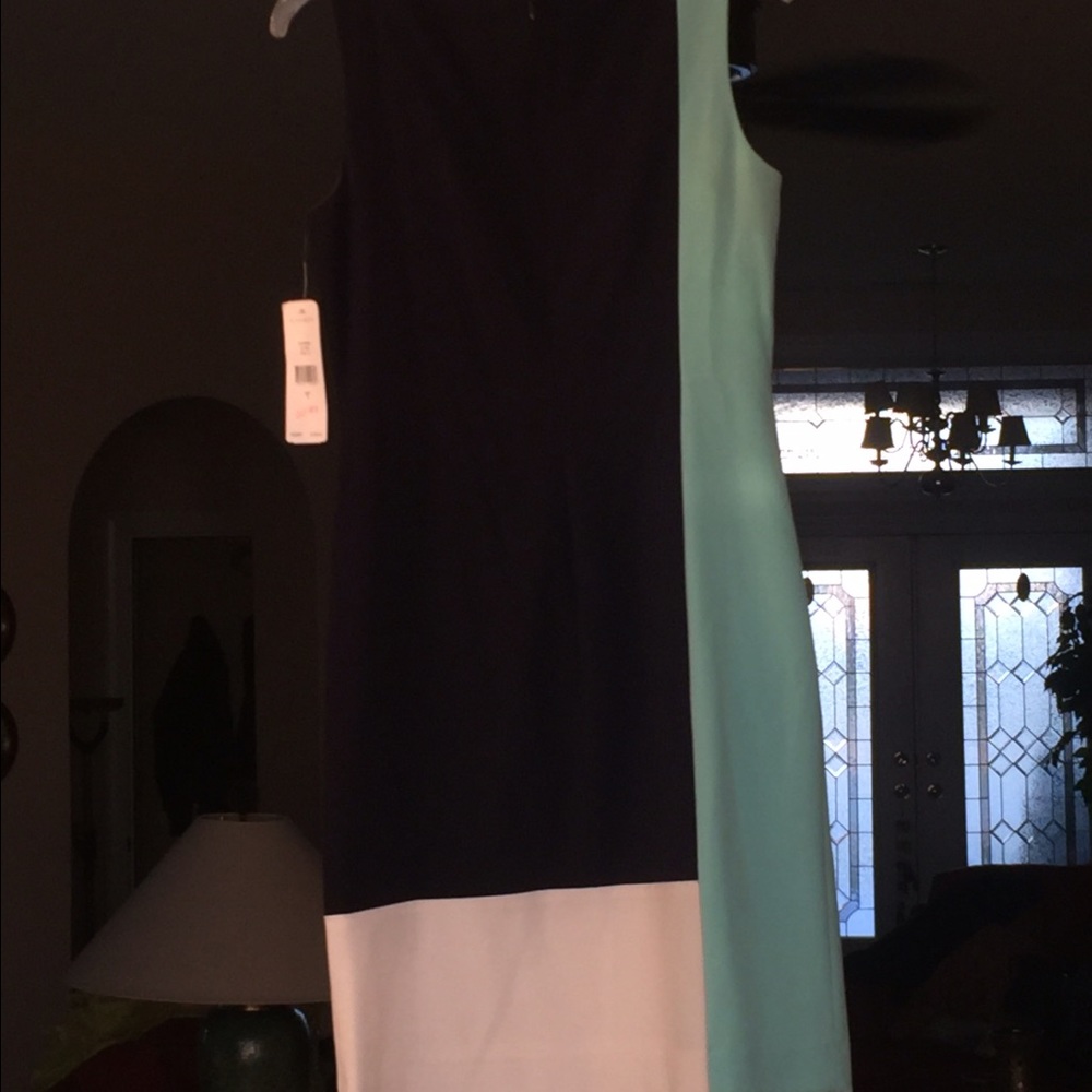 Tri-Color Ralph Lauren Dress - Picture 2 of 3