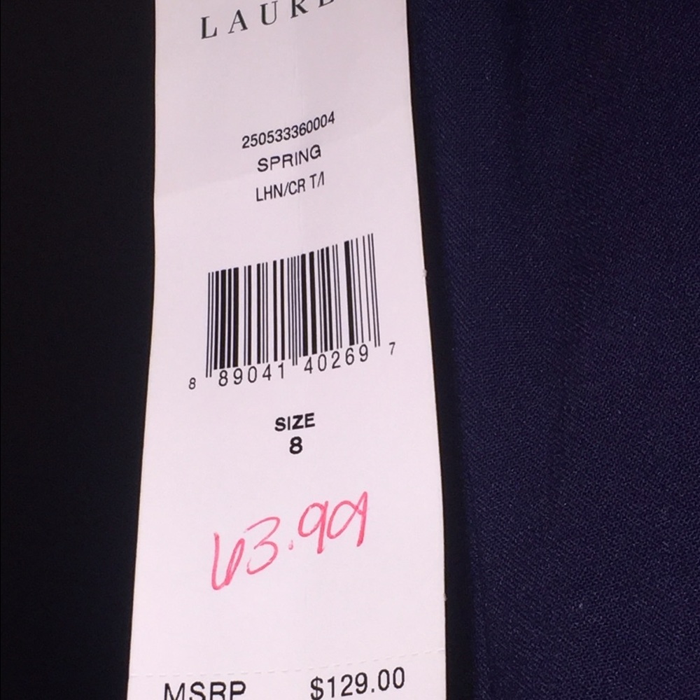 Tri-Color Ralph Lauren Dress - Picture 3 of 3