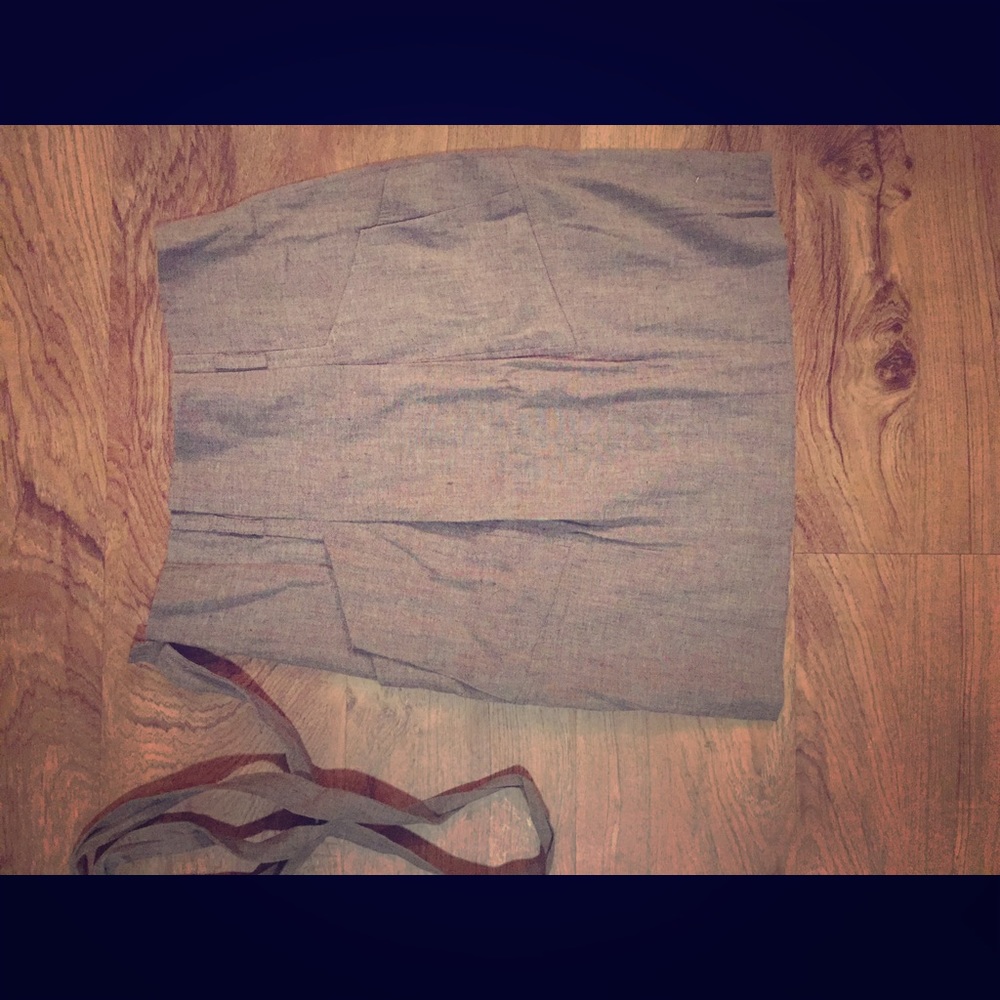 BCBG linen skirt