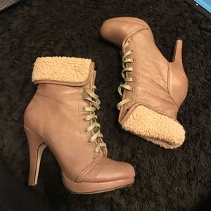 Madden Girl Booties w Fur