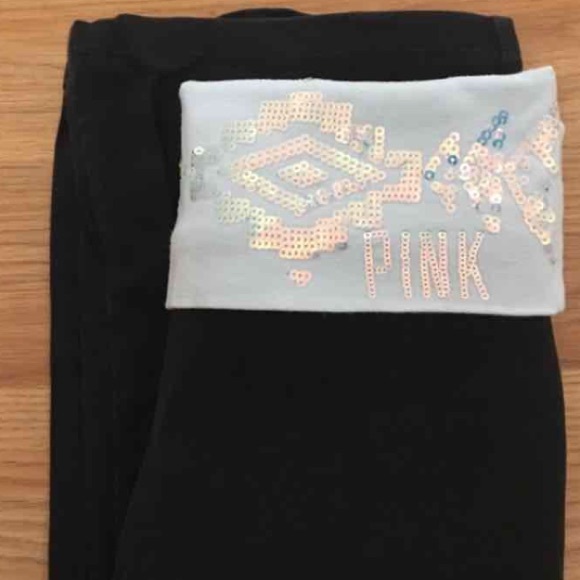 PINK Aztec Leggings - Picture 1 of 2