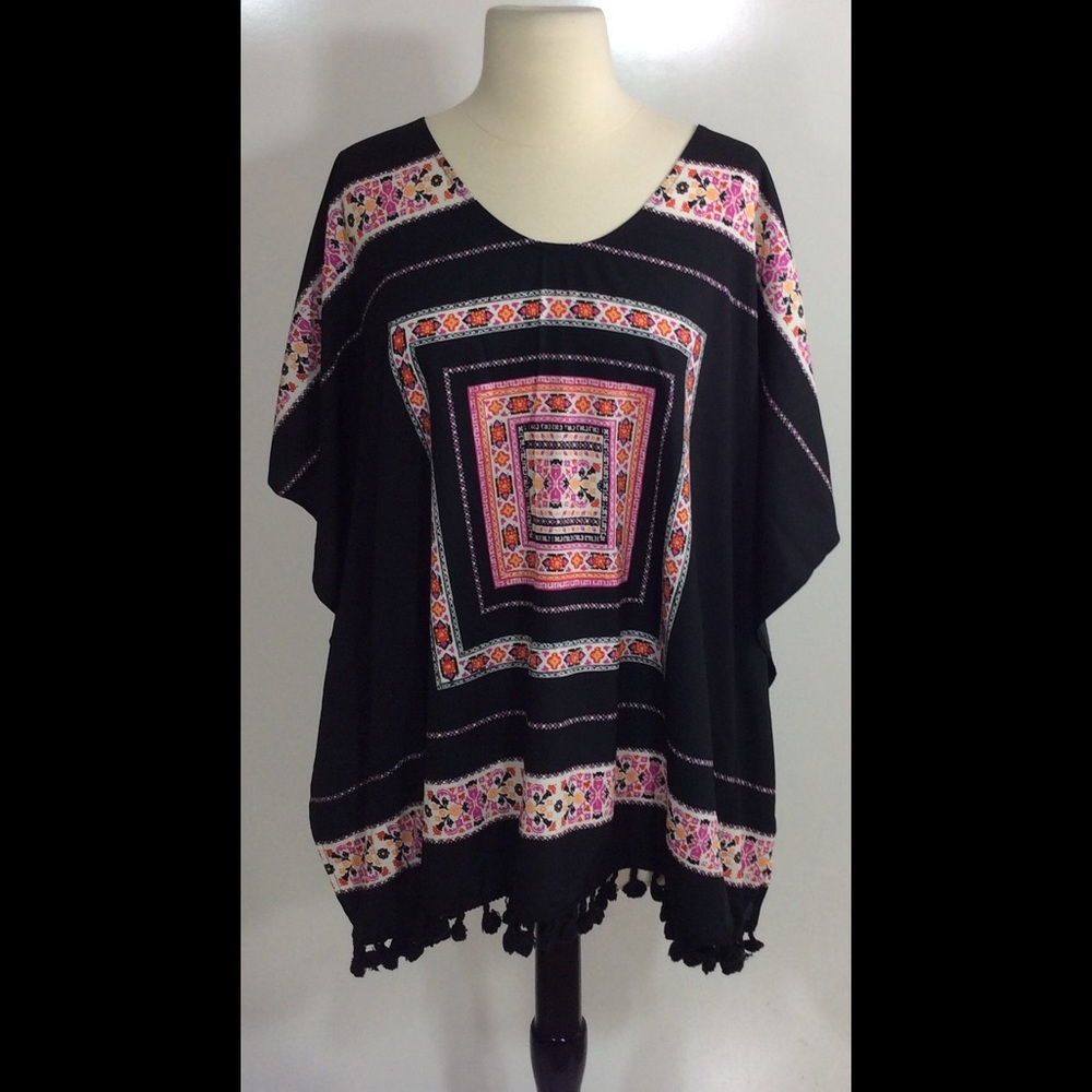 Black Bohemian Tunic