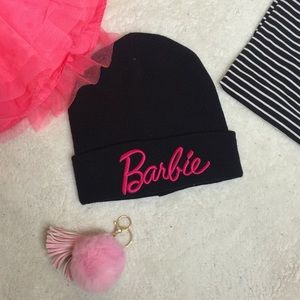 Black BARBIE Beanie