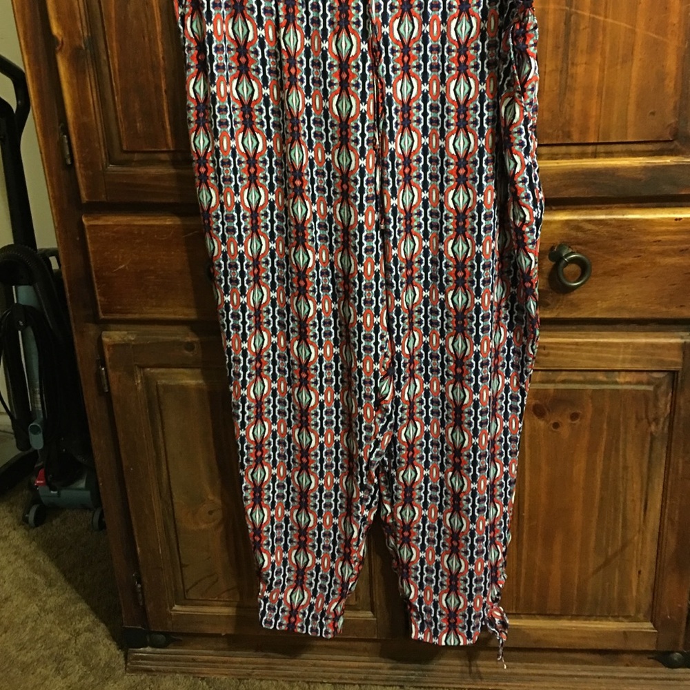 Polyester cute relax fitting pants.  Multi color