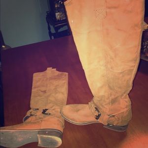 Jessica Simpson Riding Boots Tan
