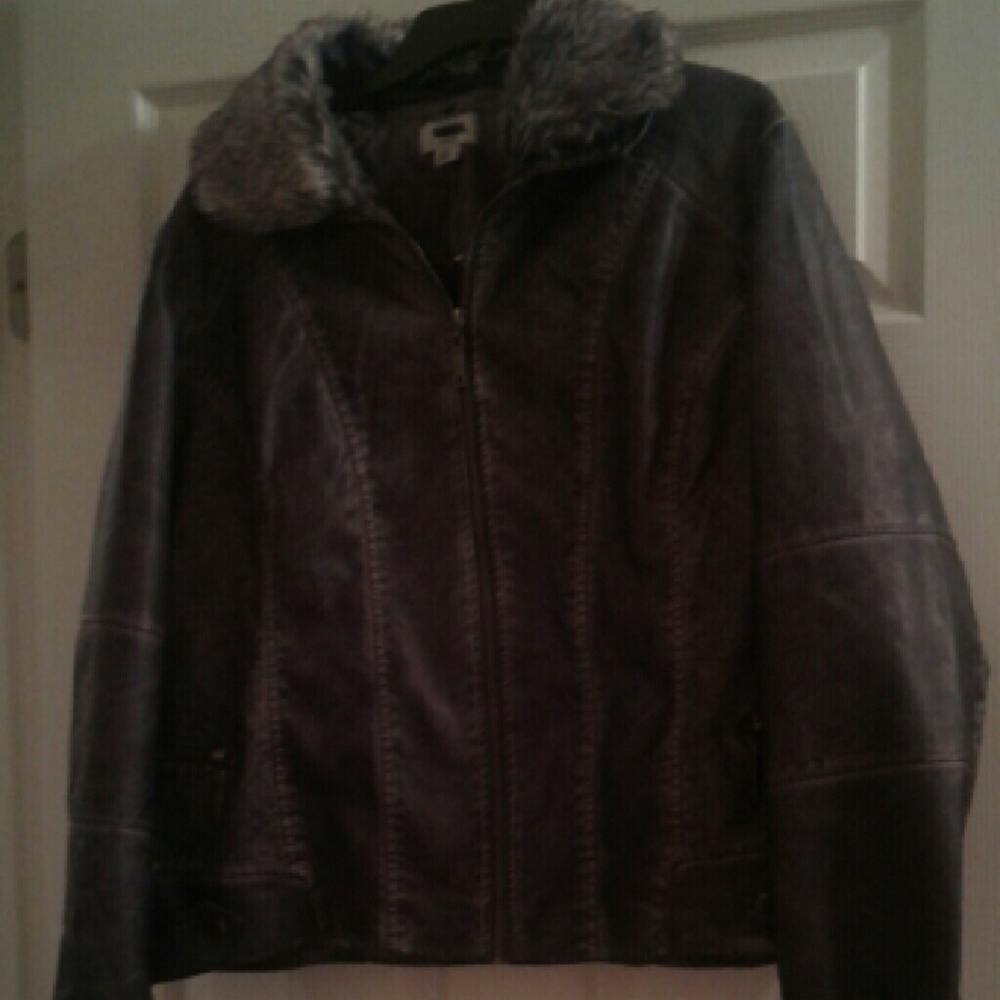 Cato Faux Leather Jacket