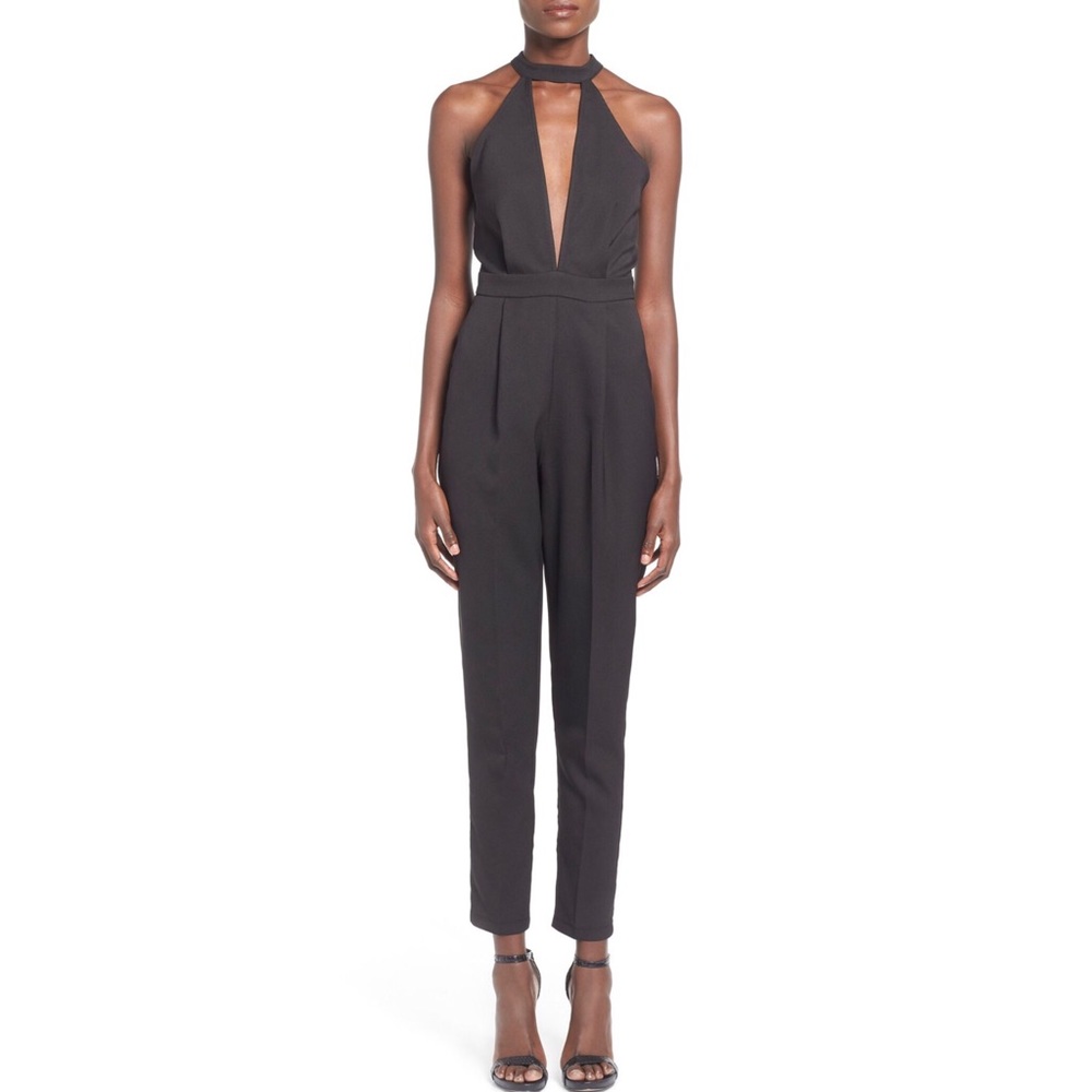 Cutout Halter Jumpsuit