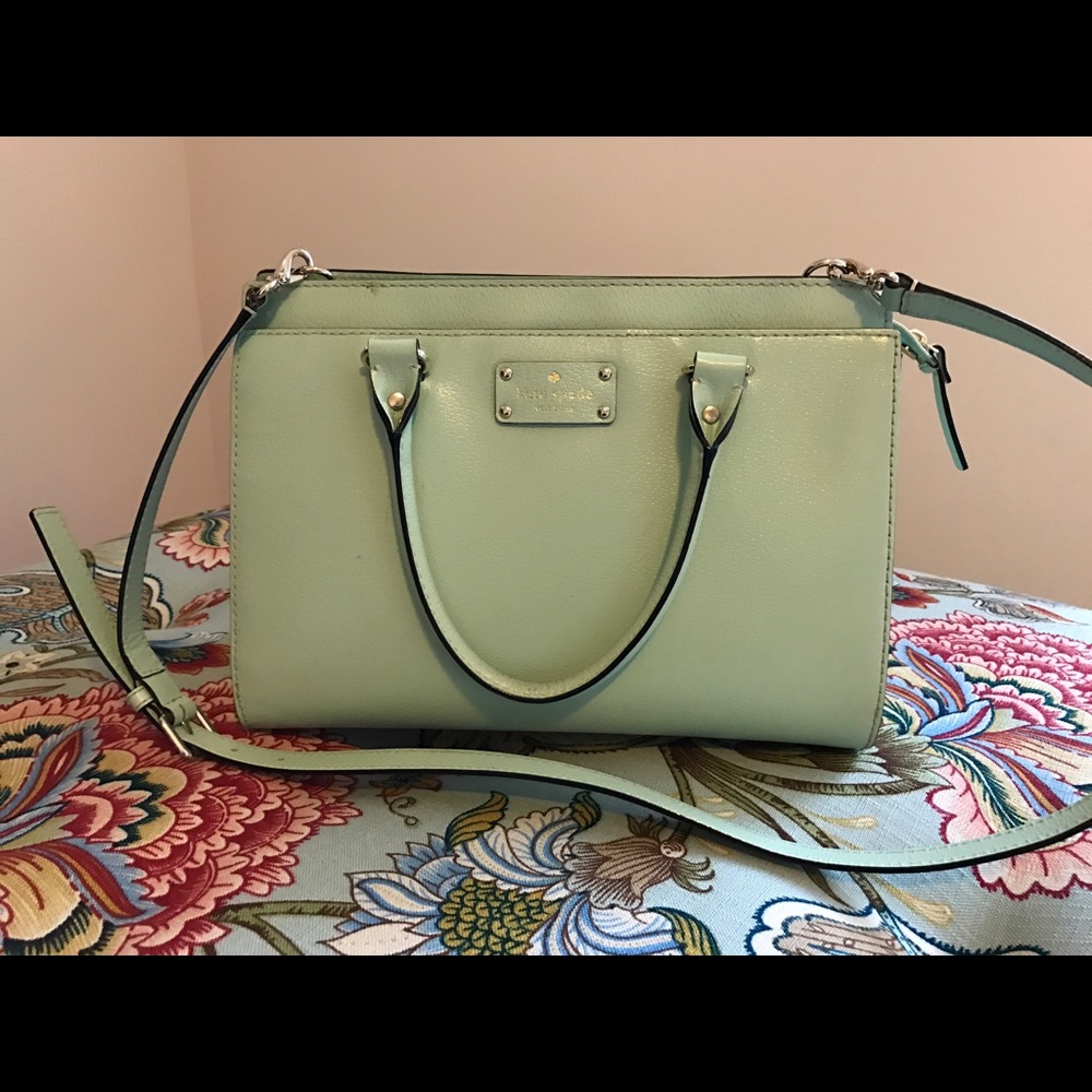 Mint Kate Spade bag