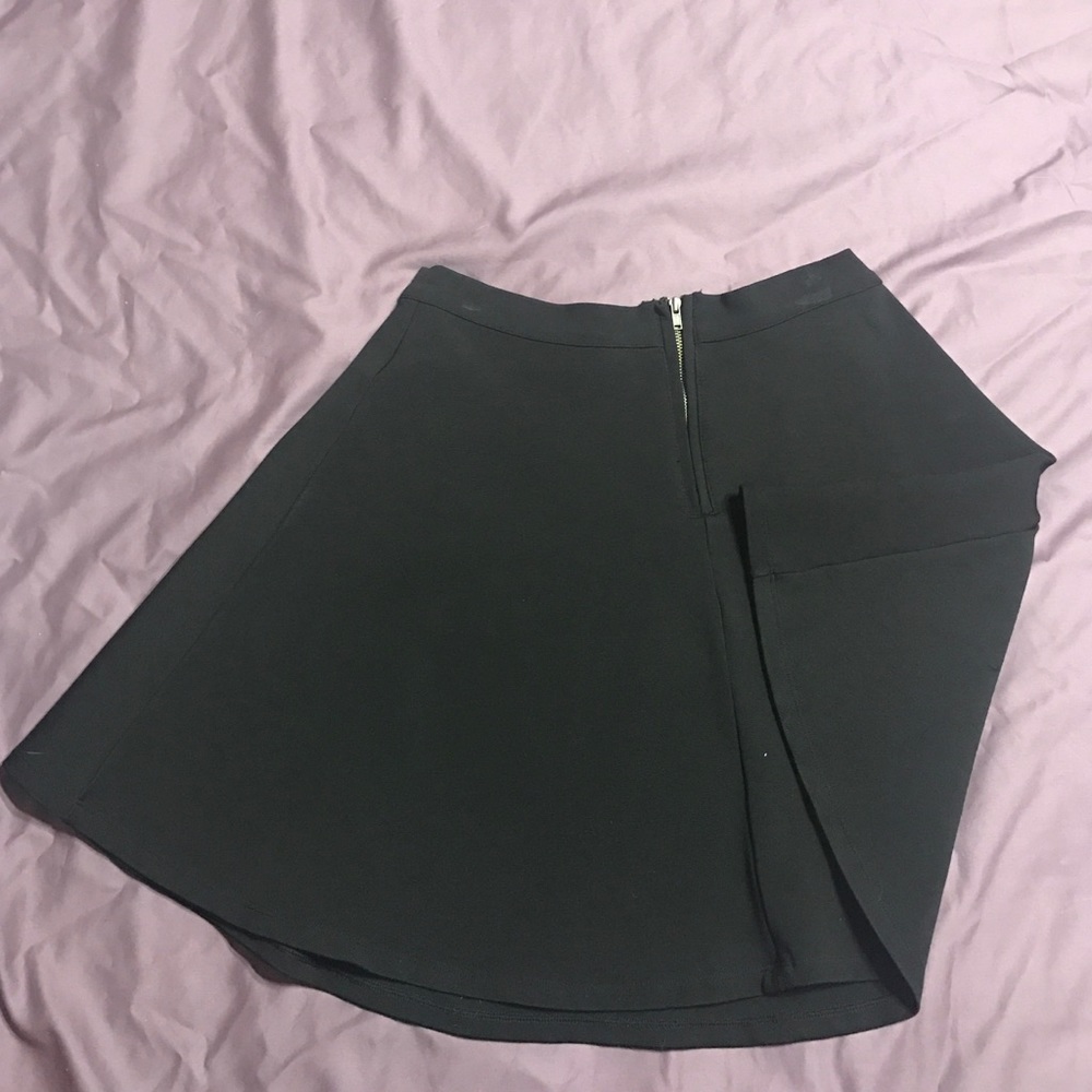 SOLD Black skater skirt