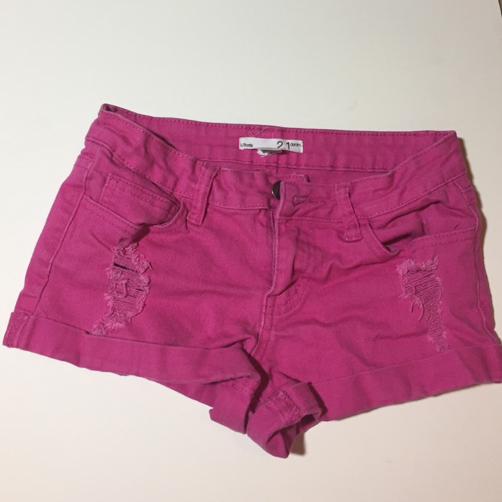 2.1 denim shorts
