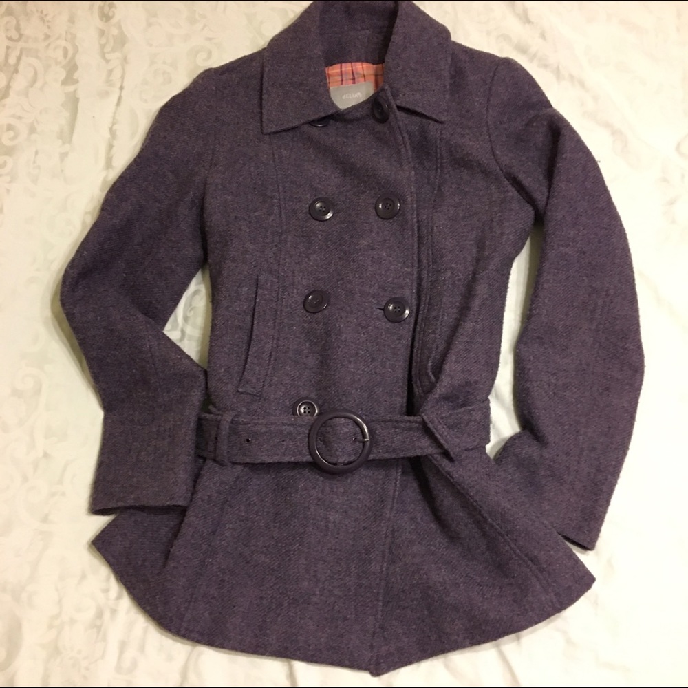 dELiA*s Purple Trenchcoat