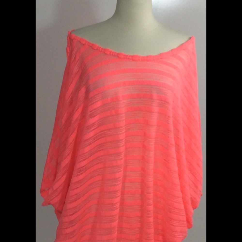 Electric Coral Blouse