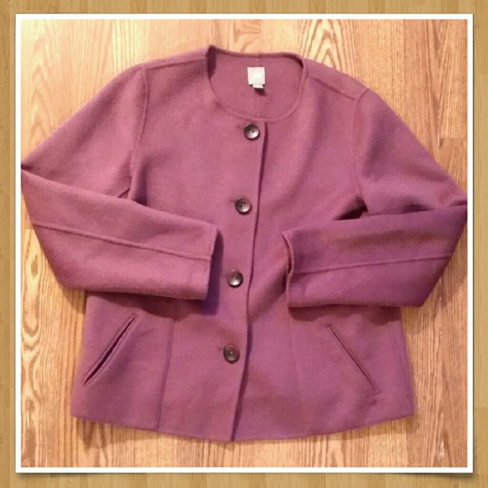 Women's J.Jill Wool Peacoat