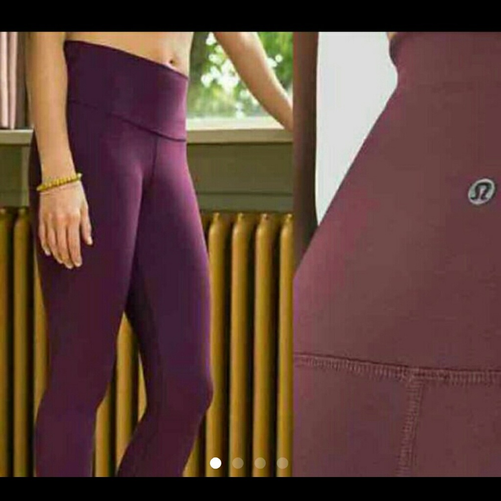 Lululemon Wunder Under High rise (Bordeaux)