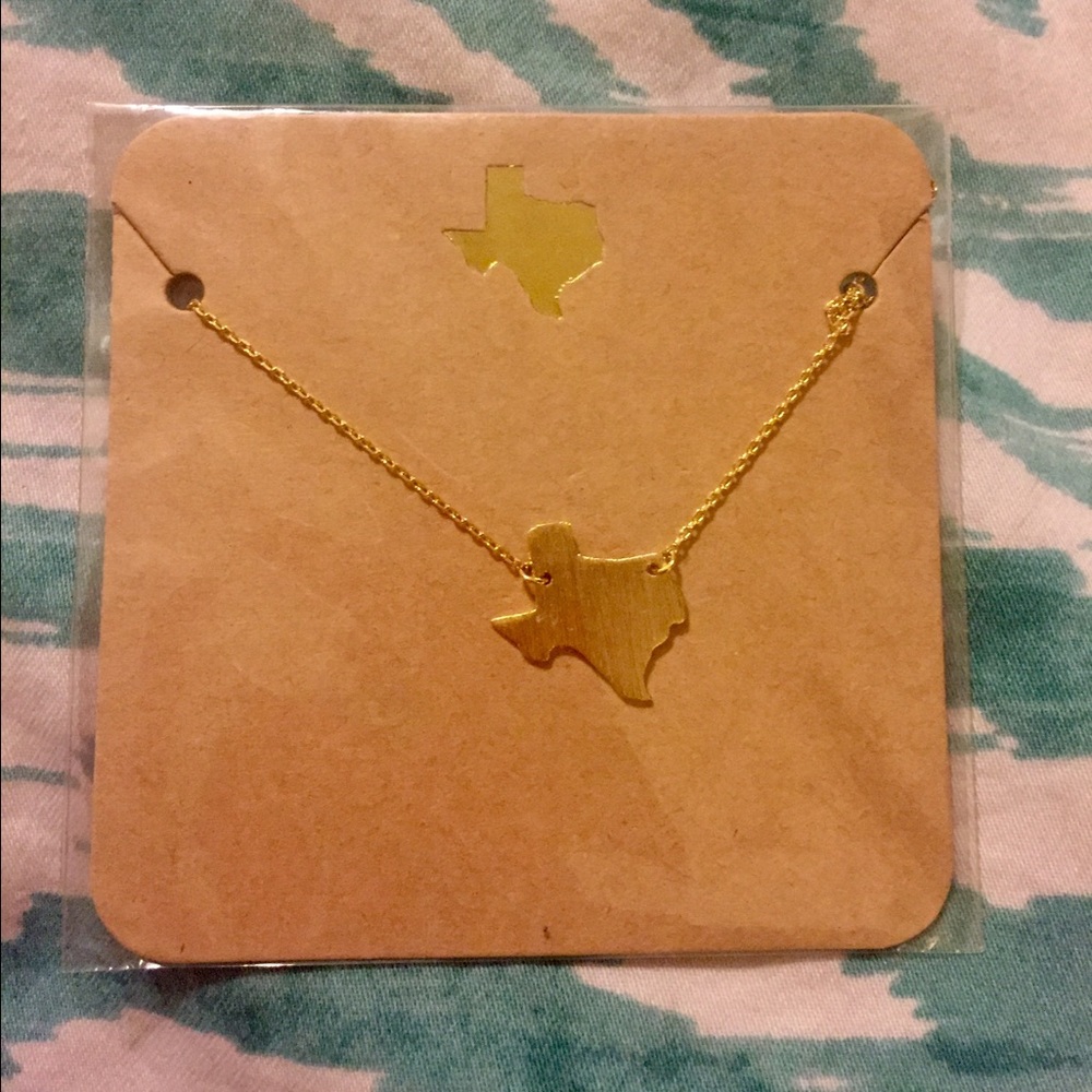 Francesca's Texas Gold Necklace