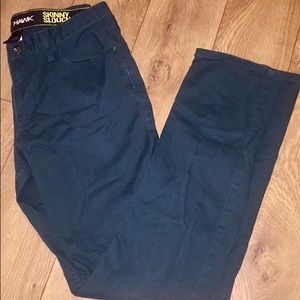 Tony Hawk Men's Skinny Slouch pants