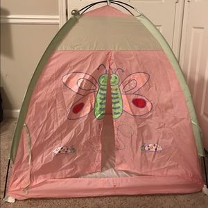 Girls Butterflies &a Ladybugs Play Tent