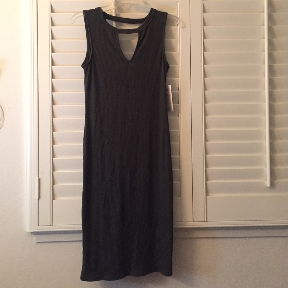 Ribbed Sleeveless tank Dress