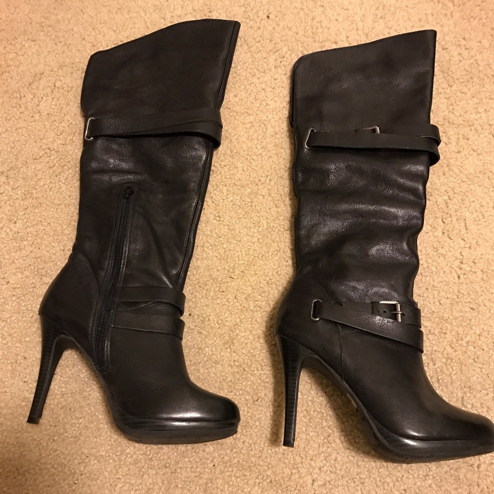 Cathy Jean knee high boots