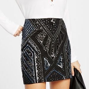 Sequin Skirt