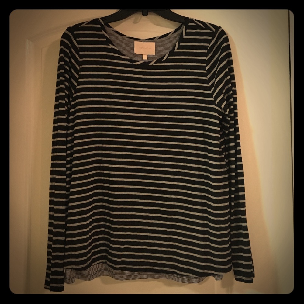 Long Sleeve Stripe Shirt