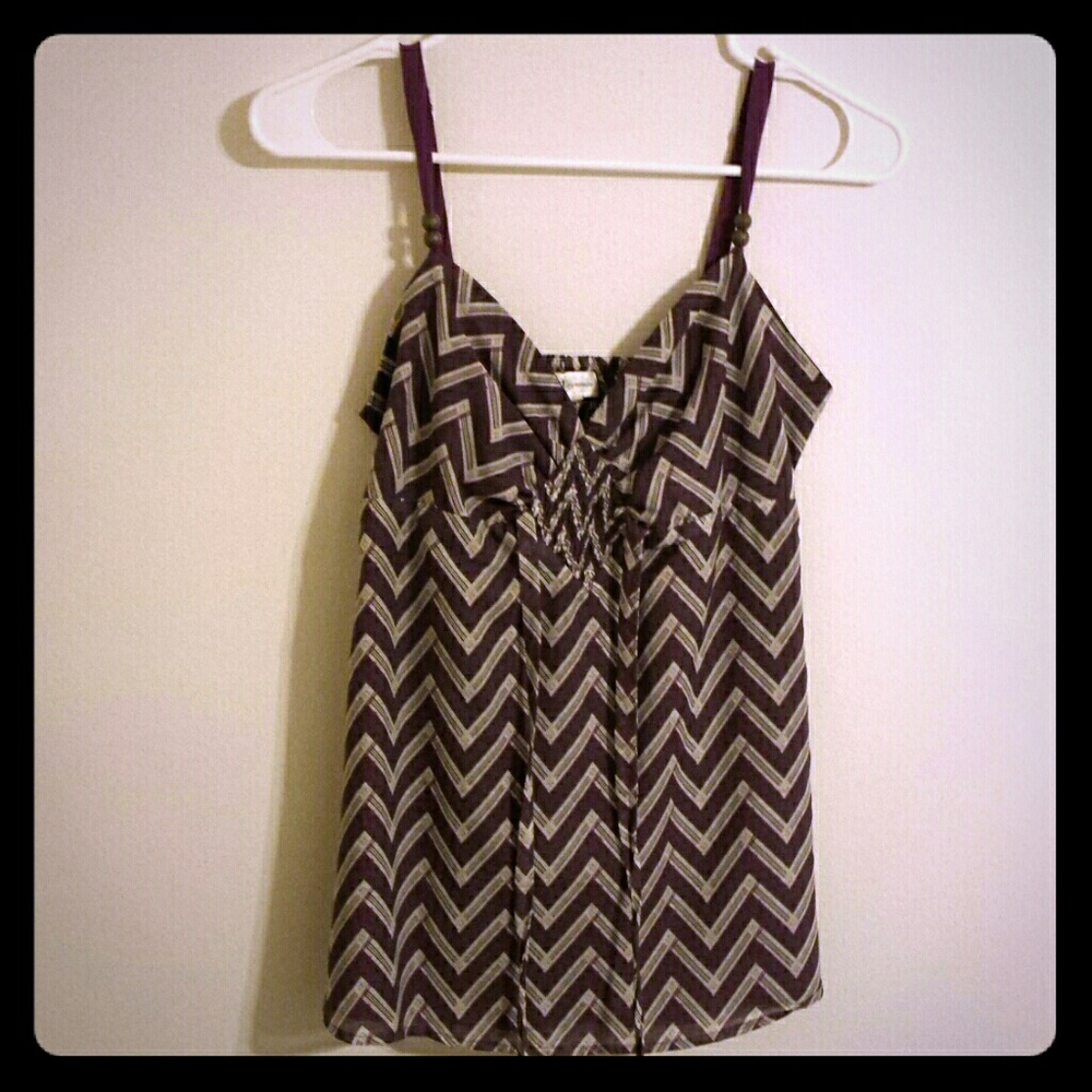 Silk & cotton tank