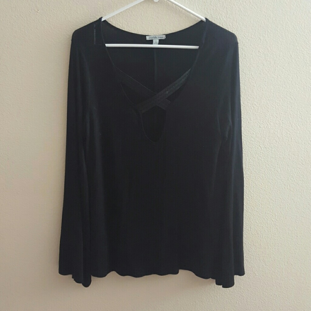 Black long sleeve shirt